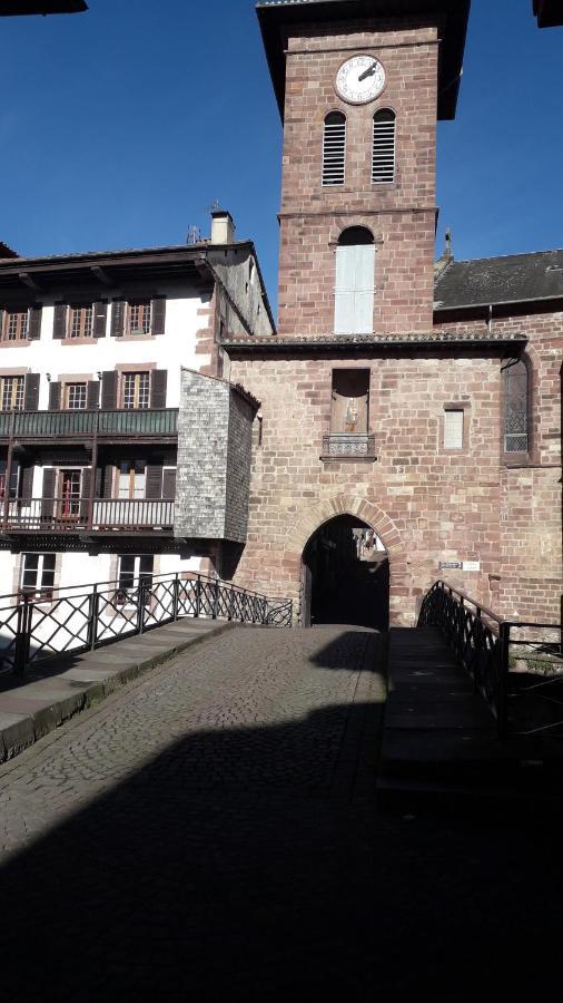Maison Florenchaenia Sur Le Chemin De Compostelle Lägenhet Saint-Jean-Pied-de-Port Exteriör bild